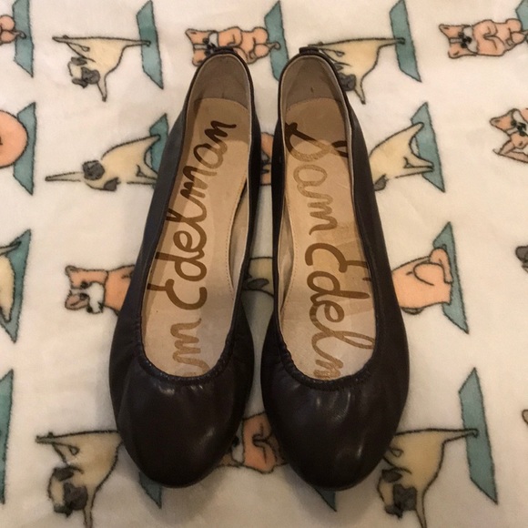 Sam Edelman // Espresso Bean Noah Ballet Flats - Picture 5 of 8
